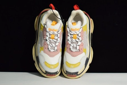 Value-driven Vibrant 5025 Balenciaga Triple S Cream Yellow Red 490672  w09O5  9035