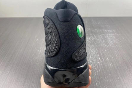 Premium replica Vibrant 627 Air Jordan 13 “Black Cat” 414571-011