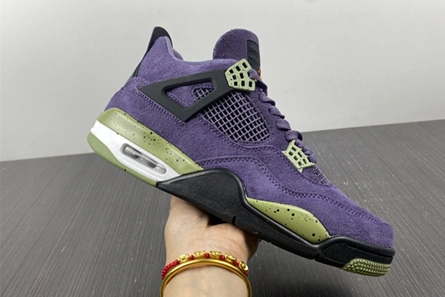 High-tier replica Vibrant 6297 Air Jordan 4 WMNS “Canyon Purple” AQ9129-500