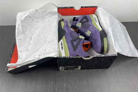 High-tier replica Vibrant 6297 Air Jordan 4 WMNS “Canyon Purple” AQ9129-500