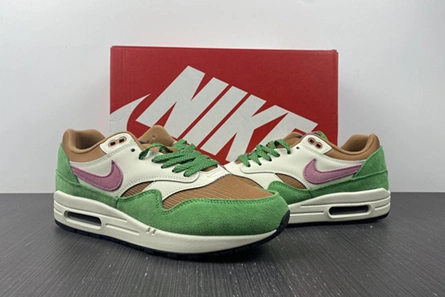 Premium replica Vibrant 6433 Nike Air Max 1 SH Treeline DR9773-300