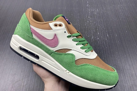 Premium replica Vibrant 6433 Nike Air Max 1 SH Treeline DR9773-300