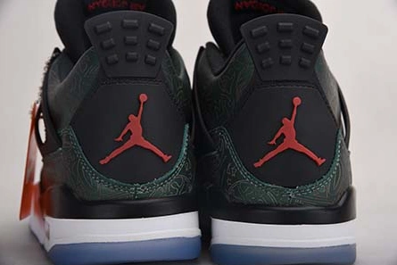 Replica Vibrant 842 AIR JORDAN 4 RETRO LAKER GREEN AJ4-1043515