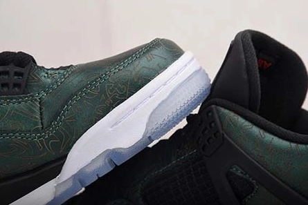 Replica Vibrant 842 AIR JORDAN 4 RETRO LAKER GREEN AJ4-1043515
