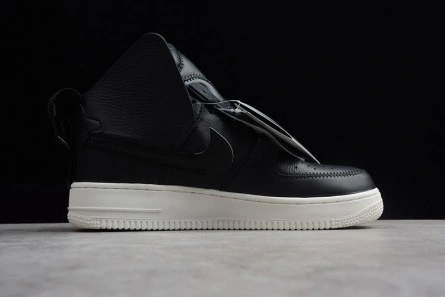Designer inspired Vibrant 9591 PSNY Nike Air Force 1 High Black AO9292-002