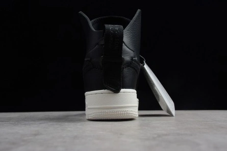 Designer inspired Vibrant 9591 PSNY Nike Air Force 1 High Black AO9292-002