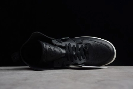 Designer inspired Vibrant 9591 PSNY Nike Air Force 1 High Black AO9292-002