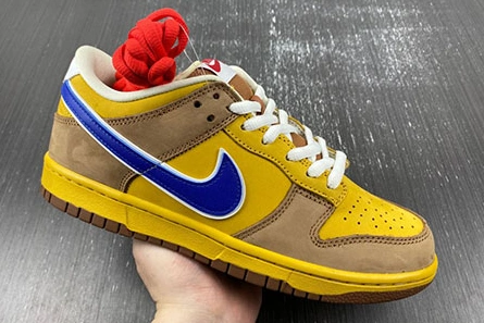1:1 copy Vibrant 9654 Nike SB Dunk Low Newcastle Brown Ale  313170-741