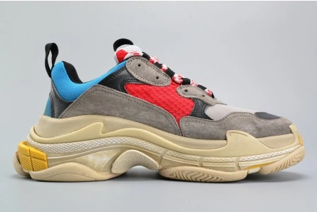 Non-authentic version WellDesigned 3265 BALENCIAGA TRIPLE S TRAINER RED  BLUE  YELLOW 490673-W06E3-4365