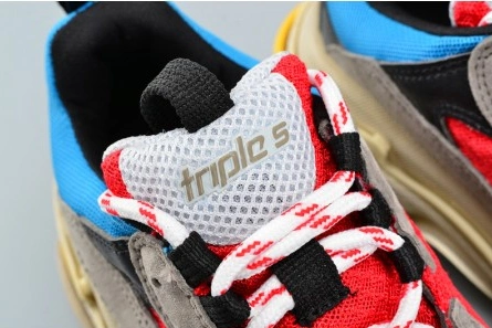 Non-authentic version WellDesigned 3265 BALENCIAGA TRIPLE S TRAINER RED  BLUE  YELLOW 490673-W06E3-4365