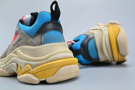 Non-authentic version WellDesigned 3265 BALENCIAGA TRIPLE S TRAINER RED  BLUE  YELLOW 490673-W06E3-4365
