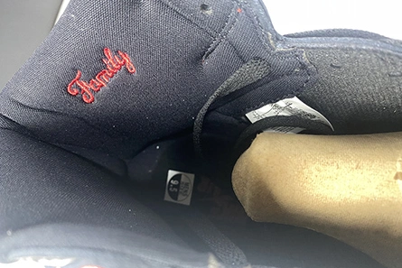 Style match WellDesigned 8239 Air Jordan 1 High OG “Bred Patent” 555088-063