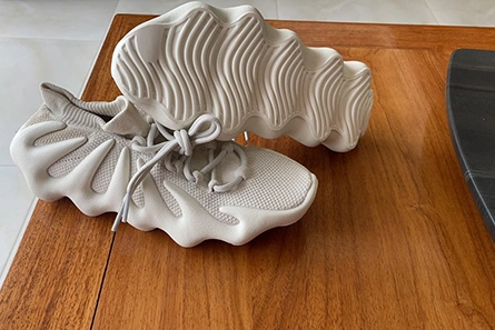 Economical adidas Yeezy 450 Cloud White H68038 Lightweight 6902
