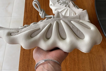 Economical adidas Yeezy 450 Cloud White H68038 Lightweight 6902