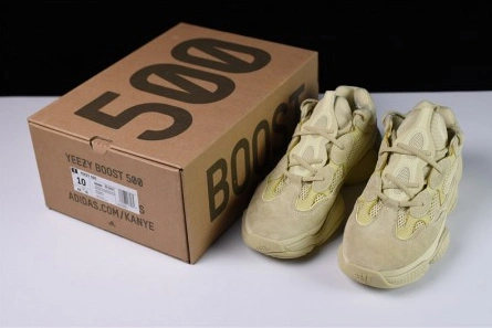 Luxury copy adidas Yeezy 500 Super Moon Yellow Desert Rat DB2966 Durable 9485