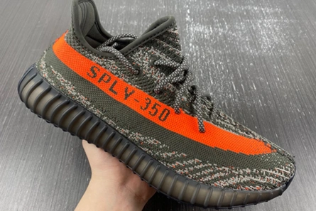Entry-level luxury adidas Yeezy Boost 350 V2 Carbon Beluga  HQ7045 Stylish 8644