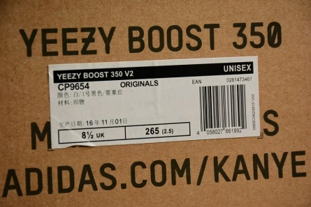 Best-value adidas Yeezy Boost 350 V2 Zebra Black White CP9654 Practical 1924