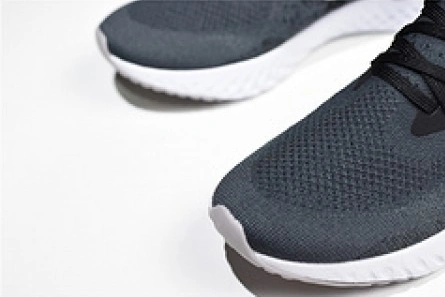 Clearance-priced nike epic REACT FLYKNIT  Black and grey dots point noirs ET gris AJ7283 996 Bright 3812