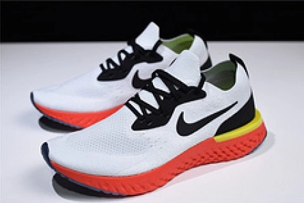 Marked-down nike epic react flyknit 'Bright Crimson' AQ0067 103 Comfortable 5176