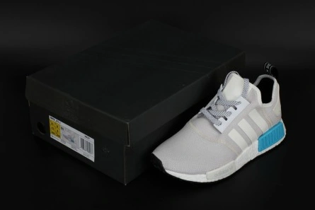 ADIDAS NMD R1 NOMAD  WHITE   CYAN  S80207 Practical 1845
