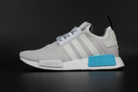 ADIDAS NMD R1 NOMAD  WHITE   CYAN  S80207 Practical 1845