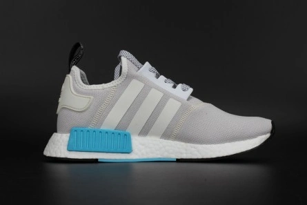 ADIDAS NMD R1 NOMAD  WHITE   CYAN  S80207 Practical 1845