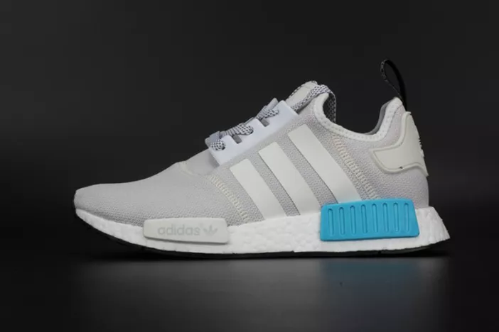 ADIDAS NMD R1 NOMAD  WHITE   CYAN  S80207 Practical 1845