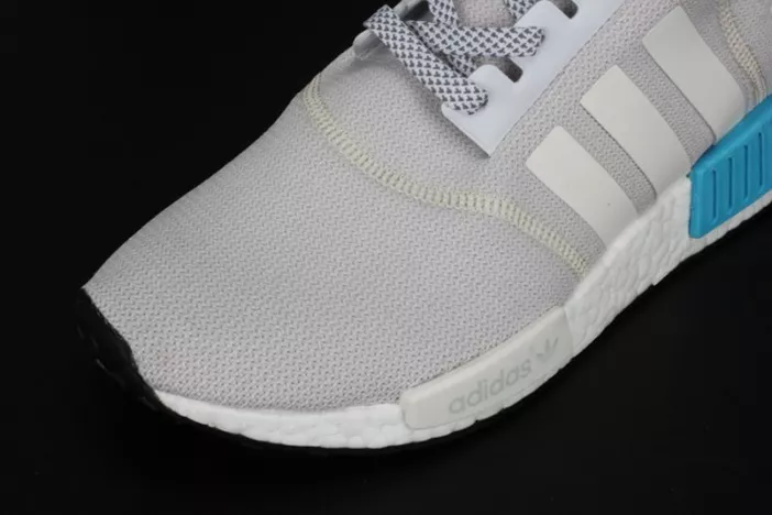 ADIDAS NMD R1 NOMAD  WHITE   CYAN  S80207 Practical 1845