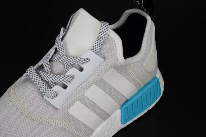 ADIDAS NMD R1 NOMAD  WHITE   CYAN  S80207 Practical 1845