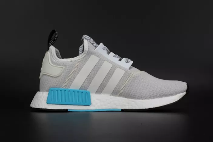 ADIDAS NMD R1 NOMAD  WHITE   CYAN  S80207 Practical 1845