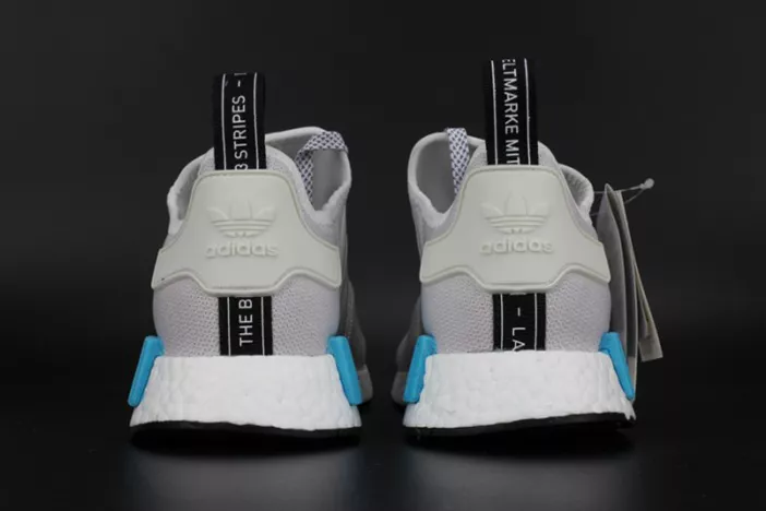 ADIDAS NMD R1 NOMAD  WHITE   CYAN  S80207 Practical 1845