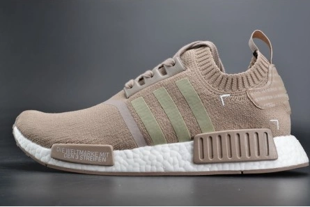 ADIDAS NMD R1 PK FRENCH BEIGE  PRIMEKNIT VAPOUR GREY S81848 DailyWear 1839