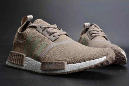ADIDAS NMD R1 PK FRENCH BEIGE  PRIMEKNIT VAPOUR GREY S81848 DailyWear 1839