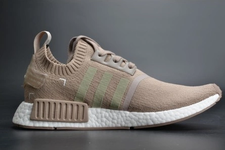 ADIDAS NMD R1 PK FRENCH BEIGE  PRIMEKNIT VAPOUR GREY S81848 DailyWear 1839