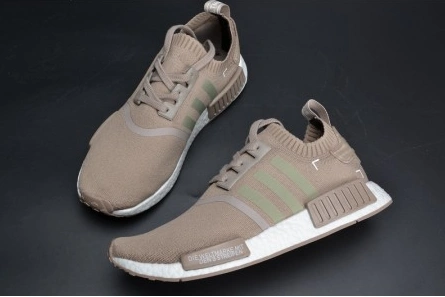 ADIDAS NMD R1 PK FRENCH BEIGE  PRIMEKNIT VAPOUR GREY S81848 DailyWear 1839