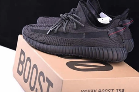 Unique ADIDAS YEEZY BOOST 350 V2 BLACK NON REFLECTIVE FU9006 1756