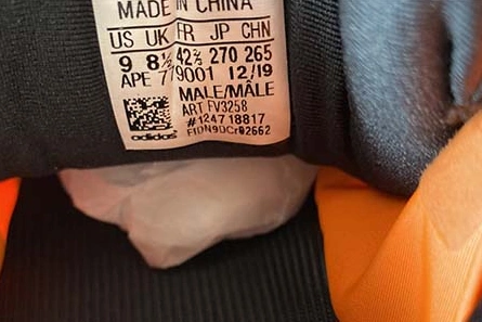 Soft ADIDAS YEEZY BOOST 700 MNVN ORANGE - FV3258 1720