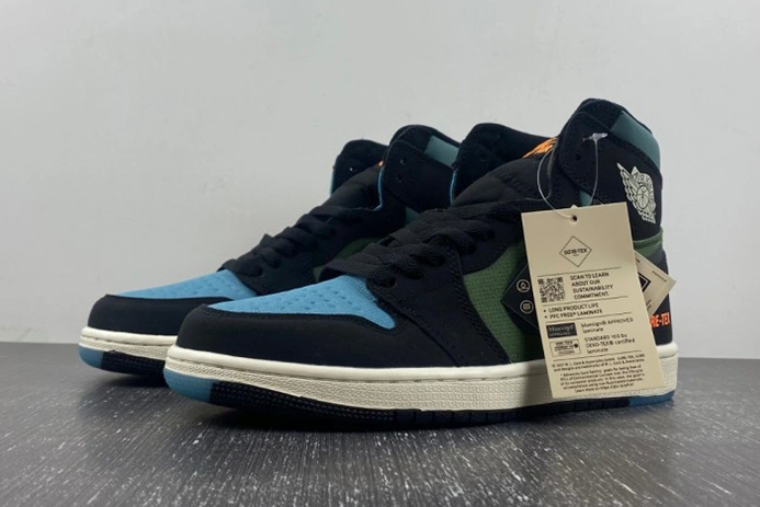 Vibrant AIR JORDAN 1 HIGH ELEMENT GORE-TEX 'BLACK OLIVE' DB2889-003 76