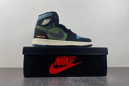 Vibrant AIR JORDAN 1 HIGH ELEMENT GORE-TEX 'BLACK OLIVE' DB2889-003 76