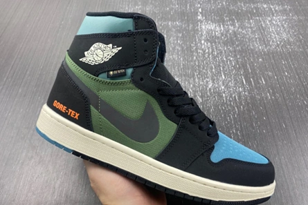 Vibrant AIR JORDAN 1 HIGH ELEMENT GORE-TEX 'BLACK OLIVE' DB2889-003 76
