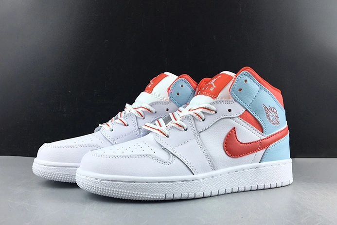 AIR JORDAN 1 MID (GS)-555112-104 Comfortable 257