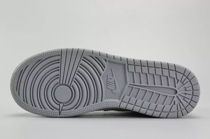 EyeCatching AIR JORDAN 1 RETRO HIGH BG (GS) wolf grey womens 705300-031 305