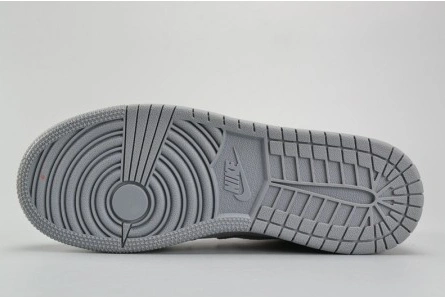 EyeCatching AIR JORDAN 1 RETRO HIGH BG (GS) wolf grey womens 705300-031 305