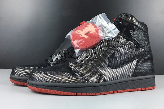 AIR JORDAN 1 RETRO HIGH OG BLACK GYM RED DC7071-001 Elegant 259