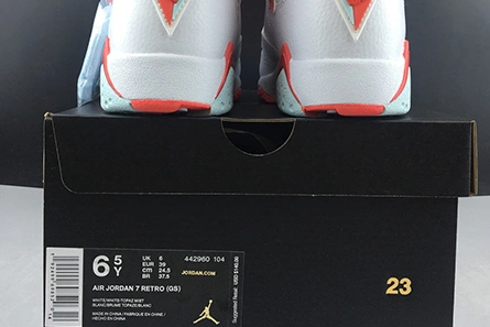 Vibrant AIR JORDAN AJ7 TOPAZ MIST 442960-104 639