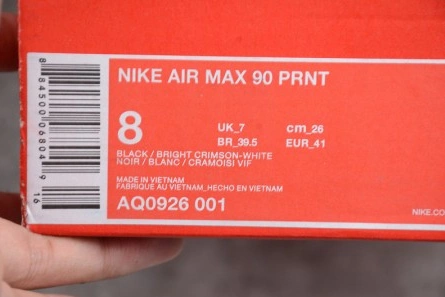 AIR MAX 90 PRNT "We Love Nike" - Nike - AQ0926-001 Classic 1352
