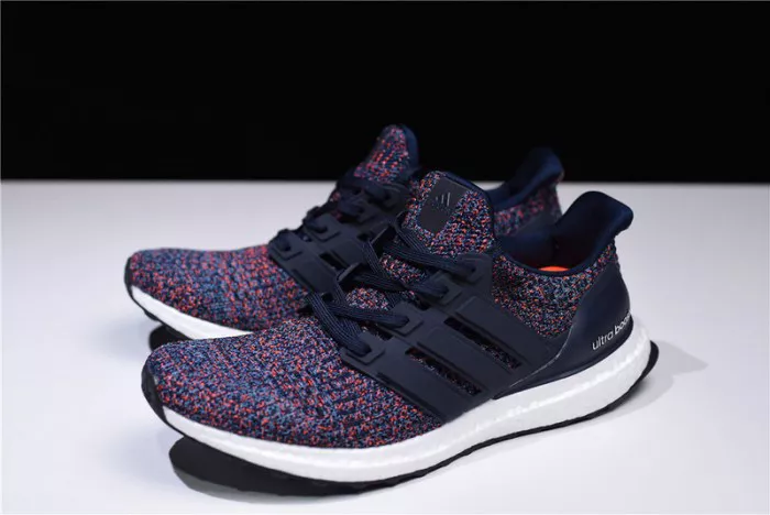 Comfortable Adidas  ULTRA BOOST 4.0 Running Shoes Navy Multi  BB6165 1929
