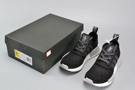 EasyMatch Adidas NMD R1 Core Black Grey White Two Reflective  MENS CQ0759 1833