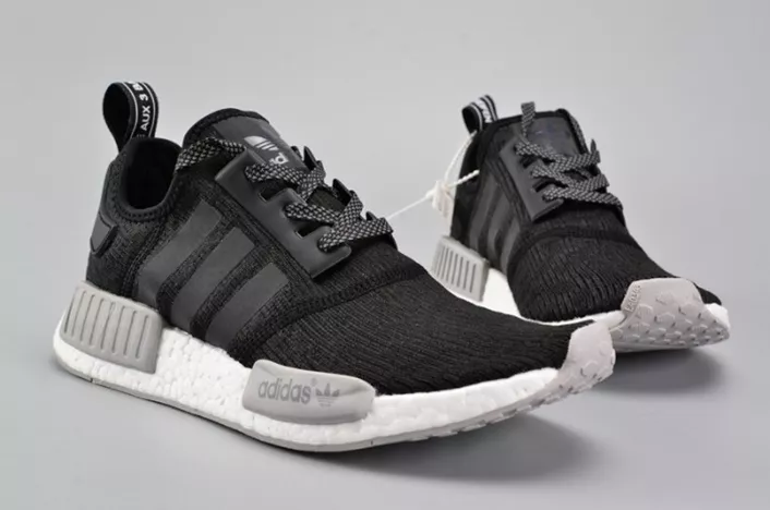 EasyMatch Adidas NMD R1 Core Black Grey White Two Reflective  MENS CQ0759 1833