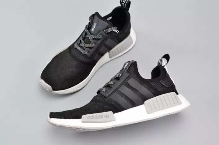EasyMatch Adidas NMD R1 Core Black Grey White Two Reflective  MENS CQ0759 1833